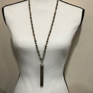 Stella & Dot Milana Rhinestone Pave Tassel